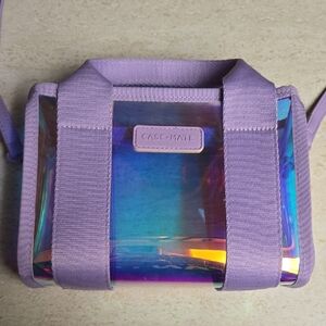 Case-Mate Holographic Purple Crossbody Bag